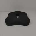 Memory Foam Seat Chair Cushion for Relieves Back Sciatica Pain Tailbone Pain Coccyx Degenerating Disc Orthopedic Osteoarthritis Prostate Cushion Low Back Pain Cushion Hip Shaping (Dark Gray)