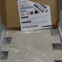 2026 New Upgrade Peel and Stick Backsplash Tile, Peel and Stick 11.34" X 11.57" Wall Tile for Kitchen, Bathroom, Fireplace, Laundry (Beige Ecru, 20 Packs)