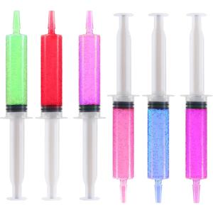 FOCUSLINE 50 Pack Jelly Shot Syringes, 2 OZ Capacity Plastic Shot Glasses, Durable Jelly Shot Syringes with Lid, Perfect for Halloween, Thanksgiving, Christmas