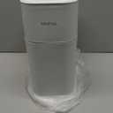 MOPALL Small Bathroom Trash Cans with Lids,Motion Sensor Bathroom Trash Can,Narrow Waterproof Plastic 3.5 Gallon Automatic Adsorption Touchless Garbage Can,White