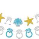 Last Toast On The Coast Banner Beach Bachelorette Party Decorations Coastal Bachelorette Decor Nautical Party Decorations