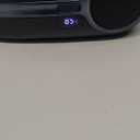 Portable Neck Fan,Hands Free Personal Wearable Bladeless Fan,6000mAh USB Rechargeable,360 Cooling,LED Display,4-Speeds,Birthday Gifts for Men Women Dad Mom,Valentines Day Gifts for Her Him (Black)