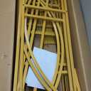 3D Metal Wedding Arch Frame, Gold Square 3D Backdrop Stand for Wedding Ceremony, Reception, Engagement Party, Birthday, Photo Booth & Event Decor