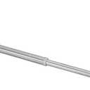 Combort Towel Rack Stainless Steel Retractable Bath Double and Single Bar Towel Shelf Holder for Bedroom Bathroom Kitchen Living Room(for Door Panels Within 0.75Inch) (34cm