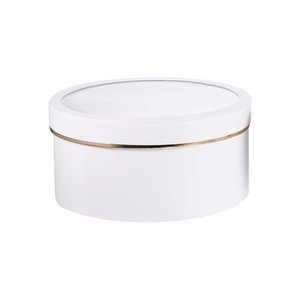 Hemoton Flower Present Box for Valentine Day Transparent Present Packaging for Bouquets for Birthdays and Anniversaries