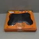 3FT Halloween Collapsible Pumpkin Decoration, 50 LED Pop-Up Pumpkin Lamp with Star Cap, Plug in Halloween Jack-O-Lantern with Metal Stand for Indoor Outdoor Garden Patio Party Decor