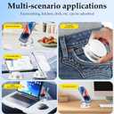 360 Vacuum Magnetic Phone Holder,Hands-Free Foldable Suction Magnetic Phone Holder Case,Multifunctional Vacuum Suction PhoneHolder for Smooth Surface,Mirror,Gym,Shower,Car Interior (White)