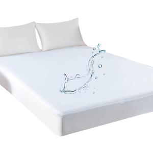 Kingnex Waterproof RV Short Queen Mattress Protector for 60x75 RV Queen Camper Bed Smooth Top Fitted Sheet Style Matress Cover