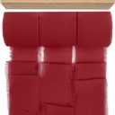 allydrew Fringe Chiffon Ribbons, 1.5 Inch x 21 Yd Frayed Edges Chiffon Ribbons for Wedding Invitations, Bridal Bouquet, Gift Wrapping, DIY Arts & Crafts (Set of 3), Burgundy