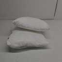 MIULEE 18x18 Pillow Inserts,Set of 2 100% Virgin Microfiber with Cotton Cover Throw Pillows for Couch Sofa and Bed