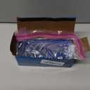 Unsinkable Smooth Sailing Ship in a Box Desk Art Decorations- Floating Resin Sailboat & Surfers in a Acrylic Fluid Drift Bottle with Ripple Effect, Motivational Home & Office Gifts