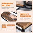 Upgraded Anti-Slip Step Stool with Handle, Heavy-Duty & Stable, Multi-Purpose for High Bed, Kitchen, Bathroom