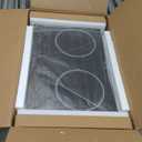 Noxton 2 Burners Electric Cooktop, 24" Built-in & Countertop Stove, Two Burner Ceramic Cooktop with Child Safety Lock, Timer, Touch Sensor Control, Portable 110V Plug-in Cooktop