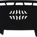 Dashboard Cover Mat for 2010-2022 Lexus GX460 GX400 Dashboard Cover Flannel Dash Mat Sunshade Glare UV Rays Protector Accessories (for 2010-2022 Lexus GX460 GX400 (Black))