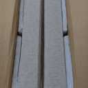 2 Pack 2" Thick Acoustic Panels, 47.24" X 11.81" Fiberglass Wall Panel, Acoustic Panels Sound Absorbing for Office, Studio, Home Theatre - Linen