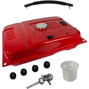 YAMAKATO 17x23.5" Generator Gas Fuel Tank for Honda and Clone 389cc 420cc 439cc Predator 7000 90007 gallons