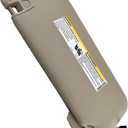 Passenger RH Side Sun Visor Replacement - Right Passenger Side, Compatible with Cadillac, Chevy, GMC - Replace 22850310 Beige