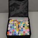 Caliart Markers, 100 Colors Dual Tip Art Markers Sketch Pens Permanent Alcohol Based, with Case for Adults Artists Drawing Illustration Sketching Coloring (White Barrel)