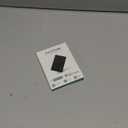 Wallet Tracker Card Air-Tag (iOS Only) - Work with Apple Find My, Bluetooth Tracker Smart Tracking Card Wallet Finder, 0.07in Slim, IP68 Waterproof, Item Locator for Luggage Tags, Passports, Purse (1 pack, Dark Black)