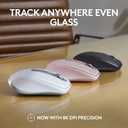 Logitech MX Anywhere 3S Compact Wireless Mouse, Fast Scrolling, 8K DPI Any-Surface Tracking, Quiet Clicks, Programmable Buttons, USB C, Bluetooth, Windows PC, Linux, Chrome, Mac - Graphite