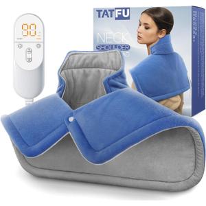 Heating pad for Neck, Back, Shoulder, Cramps Pain Relief, Gifts for Women, Men, Mom, Dad, 4 AutoOff, Machine Washable, 6 Heat Settings, Ideal for Mother’s Day, Father’s Day, Christmas, Birthdays