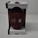 Franklin Sports Youth + Adult Footballs - Extra Grip 1000 Official Size, Junior + Pee Wee Kids - 1 + 12 Packs (Brown/White)