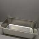 Kichwit Stainless Steel Cat Litter Box, Metal Litter Pan for Cat, Non Stick Smooth Surface, 21.1" L x 13.1" W x 6" H