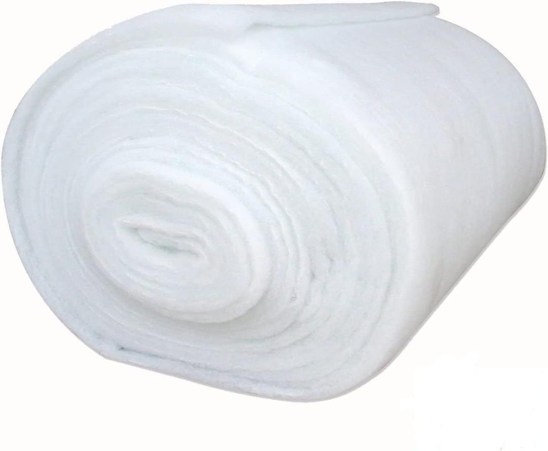 AK TRADING CO. 48 Inch Wide Bonded Dacron Upholstery Grade Polyester Batting - Cushion Support, Quilting Supplies, Furniture Upholstery, Craft Projects, Durable Polyester Batting (5 Yards)