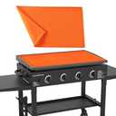 Silicone Protective Cover for 28" Blackstone Griddle,Heavy Duty Food Grade Silicone Grill Mat, Protect Griddle from Rodents, Insects, Debris, and Rust,All Season Cooking Protective Cover