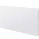 Sasylvia 1 Pcs White HDPE Sheet, 3/8" x 24" x 48", HDPE Plastic Board Flexible High Density Polyethylene Sheet Solid Plastic Block for DIY Projects for Machining Home