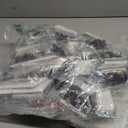 Amico 50 Pack Single Pole Light Switch with Wall Plate, UL Listed, 15A 120/277V, On/Off Rocker Paddle Interrupter Wall Switch, Grounding Screw, Residential Grade, Suitable for Home and Business, White