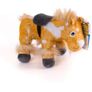LA GRANJA DE ZENN Caballo Perchern Musical Stuffed Animal 8-Inch Soft and Huggable Plush Toy with Music, Beloved El Reino Infantil Character