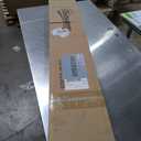 Outsunny 6' x 4' Aluminum Lean-to Greenhouse Polycarbonate Walk-in Garden Greenhouse with Adjustable Roof Vent, Rain Gutter and Sliding Door for Winter, Clear