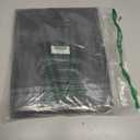 NICETOWN Pitch Black Solid Thermal Insulated Grommet Blackout Curtains/Drapes for Bedroom Window (2 Panels, 42 inches Wide by 63 inches Long, Black)