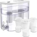 Invigorated Water pH Recharge 3F Countertop Alkaline Water Filter + PH001 3-Pack and PH002 3-Pack Replacement Water Filters Bundle