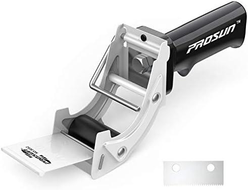 PROSUN Fast Reload 2 Inch Tape Gun Dispenser Packing Packaging Sealing Cutter TG01 (TG01-WHT)