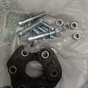 Zreneyfex 49130-2B000 Rubber Coupling, Rear Drive Shaft Driveshaft Coupler Flex Joint, Replacement for Hyundai Tucson 2009-2013 Santa Fe 2006-2009 Veracruz 2007-2012 Sport Utility