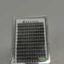 Lash Clusters 144pcs Individual Lashes D Curl 18mm Eyelash Clusters KEYYOU Air Touch Cluster Lashes Super Lightweight Soft Wispy Comfortable Easy DIY at Home(Air03-D-18mm)
