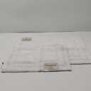 Tommy Bahama - Bathroom Rugs, Cotton Bath Mat, Highly Absorbent, Coastal Inspired Design (Isla White, 2 Piece)