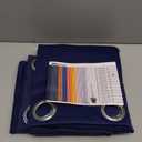 BGment Blackout Curtains for Bedroom - Grommet Thermal Insulated Room Darkening Curtains for Living Room, Set of 2 Panels (52 x 72 Inch, Navy Blue)