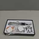 Acupuncture Pen, 5-in-1 Powerful Meridian Energy Pen for Pain Relief with 3 Massage Heads USB Rechargeable (Includes Massaging Gel)