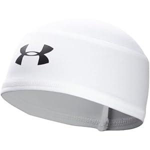 UNDER ARMOUR Unisex Adult UA20900 Football Skull Cap, Adult- One Size US (White)