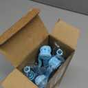 4 Pcs 3 ft Replacement Handles Compatible with Swiffer Duster Refill, Extended Handle, Removal Duty, Adjustable Length for Home Fan Window Cleaning (Sky Blue)