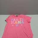 Let's Pawty Girl Mama Puppy Dog Party Birthday Girl Family T-Shirt, Large