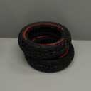 BANGTING 2PCS 60/70-6.5 Scooter Tire Tubeless, 10x2.5 inch Front or Rear Replacement Solid Tires, 10x2.5-6.5 Rubber Tire for Segway Max G30/G30D/G30E/G30E/G30LP/G30D II (Red)