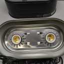 Dual Reptile Lamp Fixture with Independent Switches, UVB & Basking Bulb Holder for Glass Terrarium Habitat - Heat Light Fixture for Bearded Dragons, Turtles, Snakes & Lizards