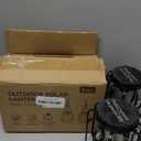 Solar Hanging Lanterns Outdoor: 2 Pack Metal Solar Hanging Lights with Hook, Bright - Warm Waterproof LED Lanterns for Outside, Classic Decorative Solar-Powered Light for Yard Garden Patio Porch Decor