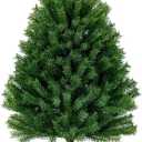 4.5ft Small Artificial Christmas Tree, Realistic Christmas Tree with PVC Branch