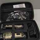 LQT Professional Hair Clipper Set for Men Electric Shaver Razor Cordless Hair Cutting Barber Clippers Beard Trimmer Men’s Grooming Kit Gifts for him (Bronze)