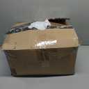 EDOW Throw Pillow Inserts, Set of 4 Lightweight Down Alternative Polyester Pillow, Couch Cushion, Sham Stuffer, Machine Washable. (White, 18x18)